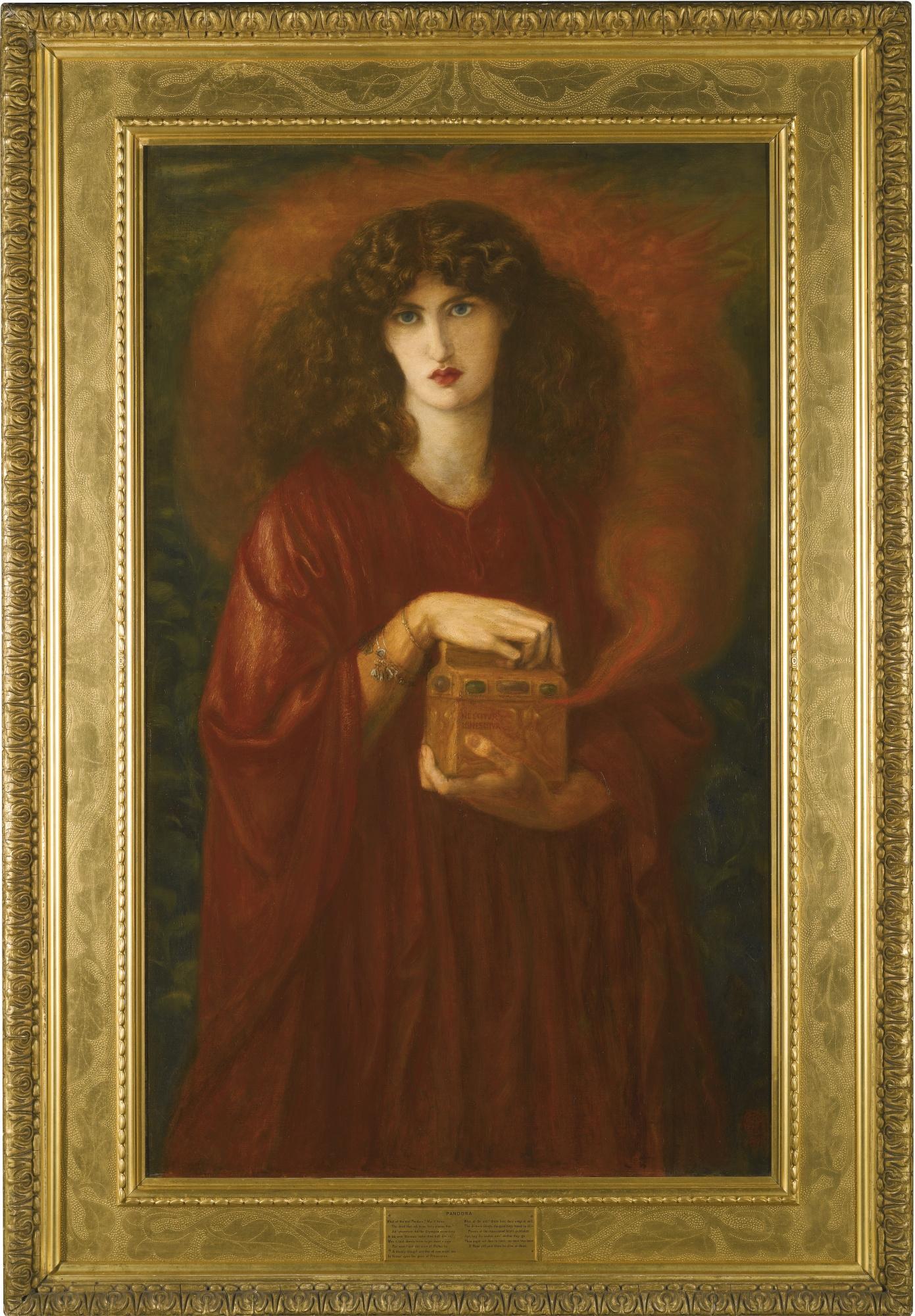Dante Gabriel Rossetti - Pandora