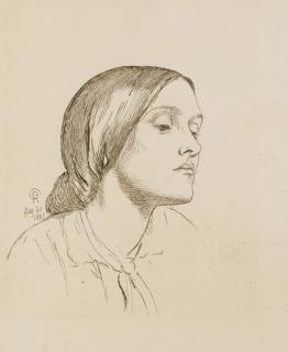 Dante Gabriel Rossetti - Portrait Of Maria Hungerford Pollen