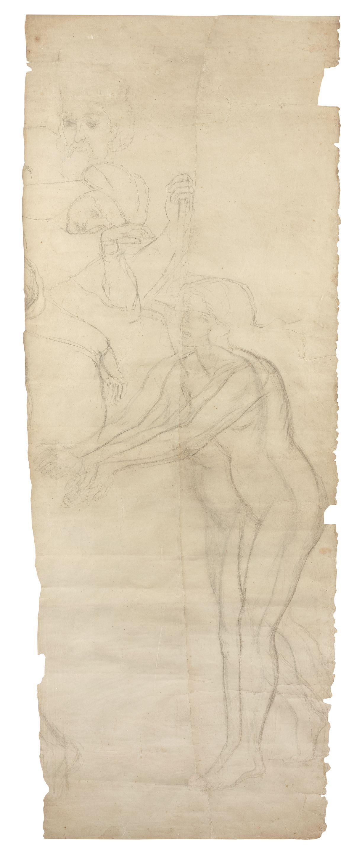 Dante Gabriel Rossetti - Sketch For Orpheus And Eurydice