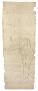 Dante Gabriel Rossetti - Sketch For Orpheus And Eurydice