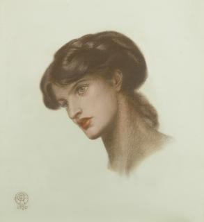Dante Gabriel Rossetti - Study Of Maria Spartali For Dante\'S Dream At The Time Of The Death Of Beatrice