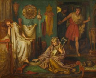 Dante Gabriel Rossetti - The Return of Tibullus to Delia