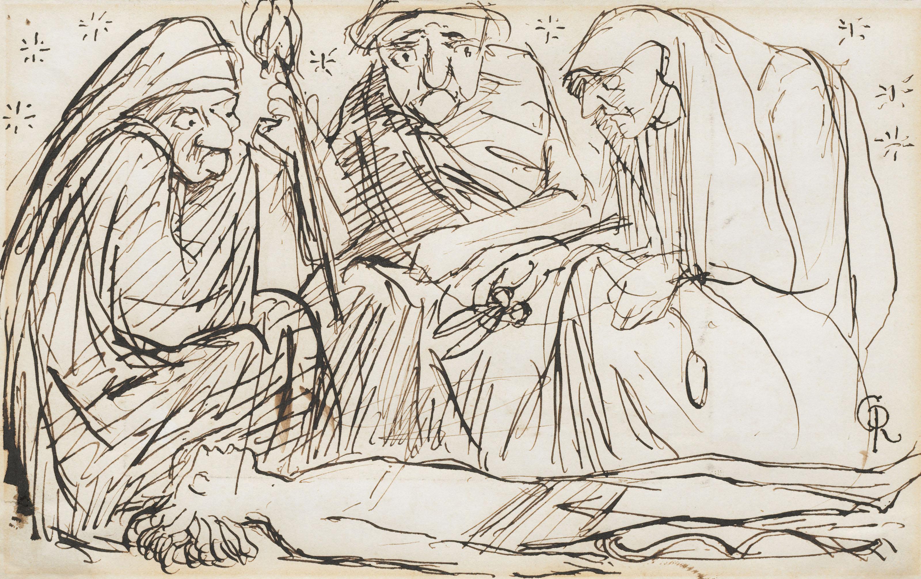 Dante Gabriel Rossetti - The Three Fates