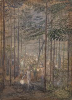 Daphne Constance Allen - The Bracken Forest