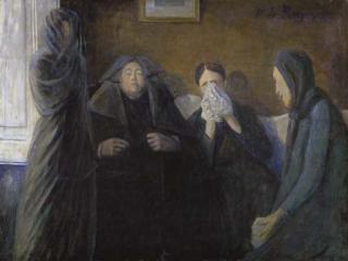 Daríio De Regoyos y Valdés - Visita de pésame