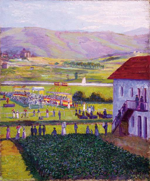 Darío de Regoyos y Valdés - Concurso hípico