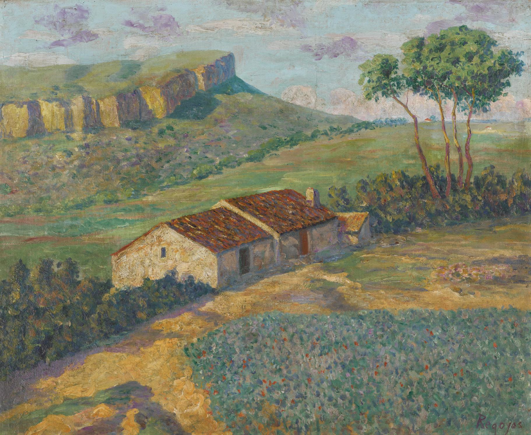 Darío De Regoyos - Alrededores De Ripoll (The Countryside Near Ripoll, Catalonia)