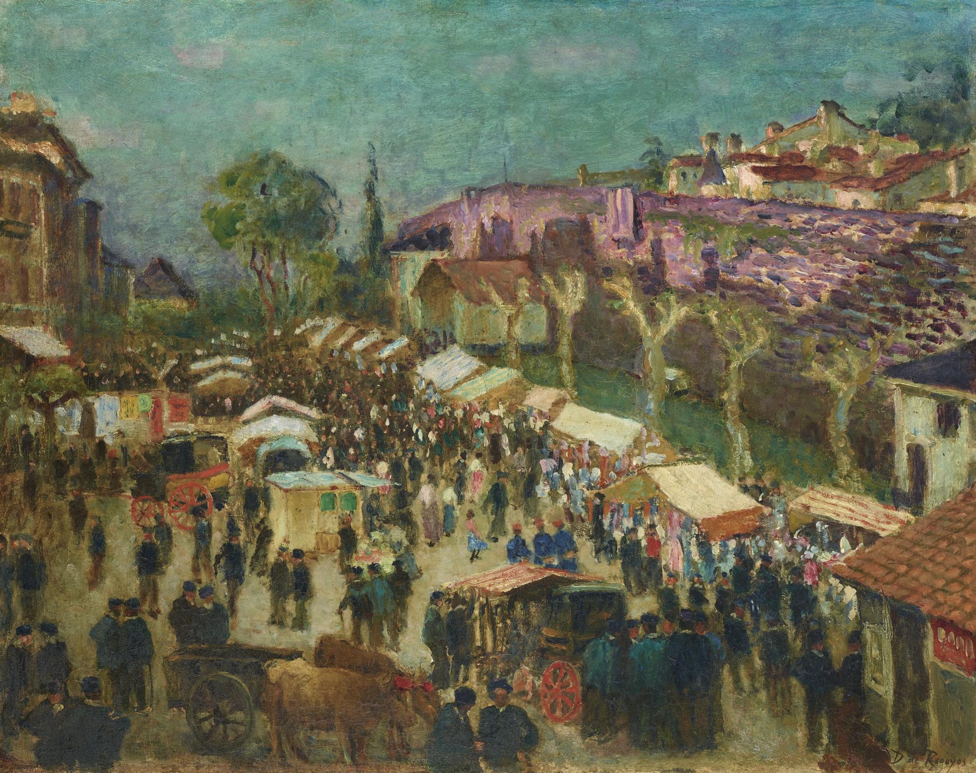 Darío De Regoyos - Spanish marché En Navarre  