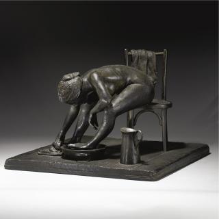 Dario Morales - Mujer Lavándose Los Pies