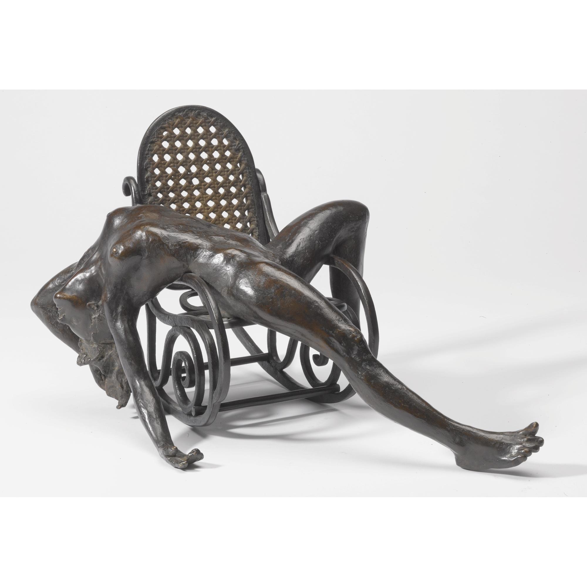 Dario Morales - Woman On Rocking Chair No. 3