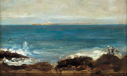 Darius J. Macegan - Figures at Dublin Bay