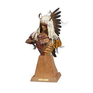 Dave McGary - Four Bears from the Warrior Series (Bust) 13 1/2 in. high