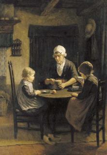 David Adolf Constant Artz - Midday meal