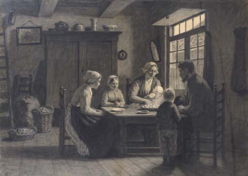 David Adolph Constant Artz - Before Supper