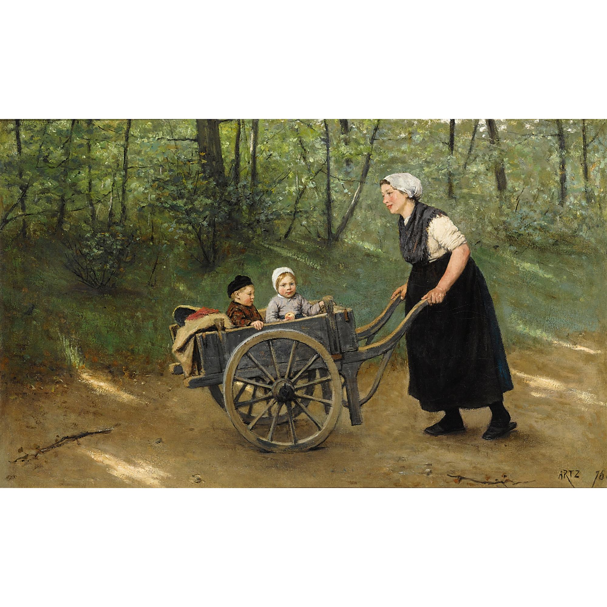 David Adolphe Constant Artz - A Joyful Ride