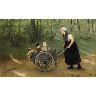 David Adolphe Constant Artz - A Joyful Ride