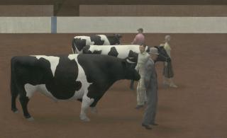David Alexander Colville - Cattle Show