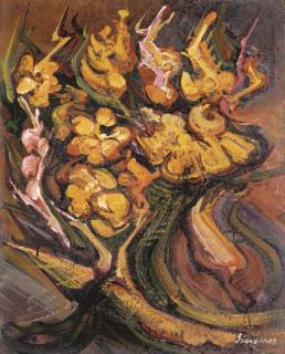 David Alfaro Siqueiros - Arbol florido