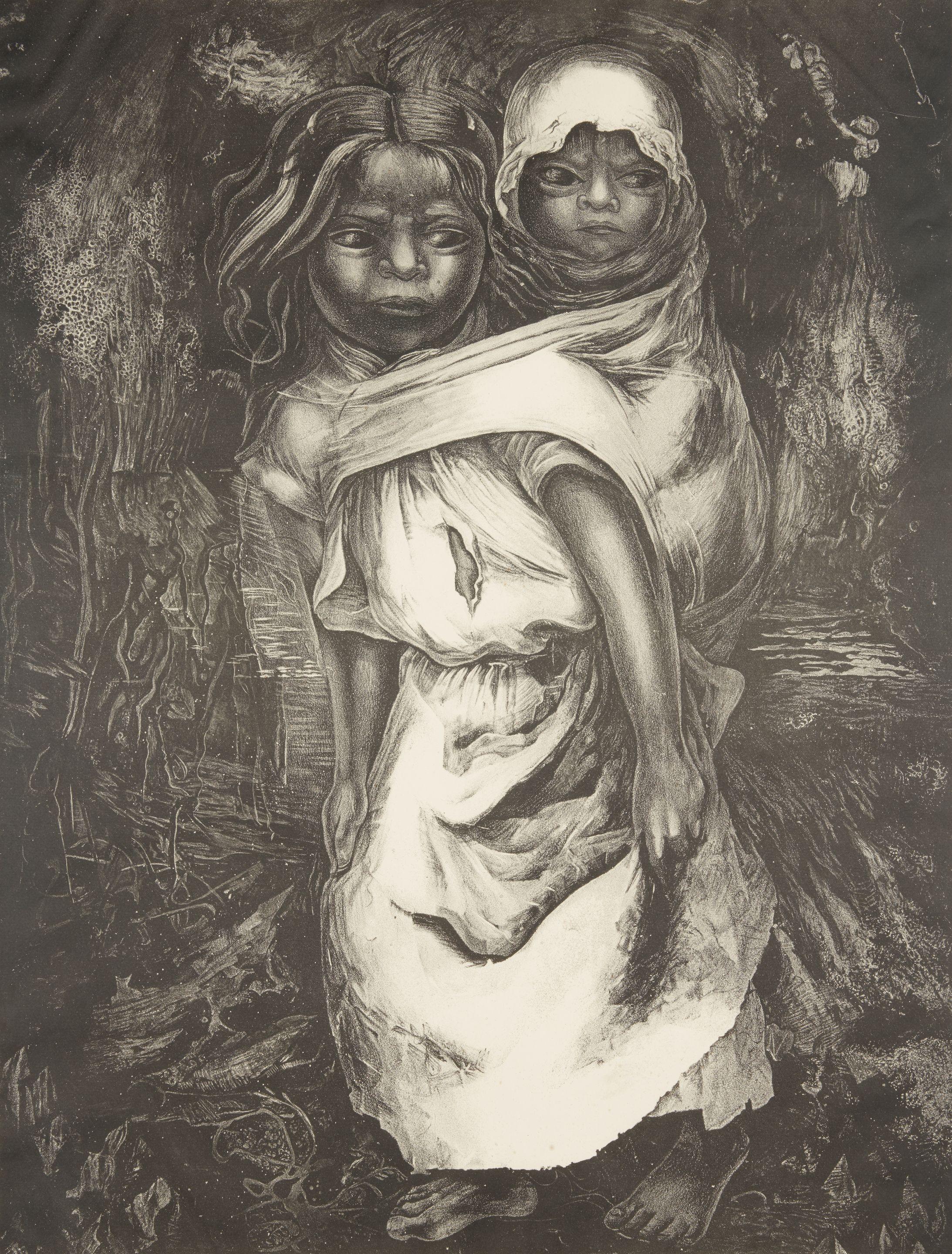 David Alfaro Siqueiros - Dos Niños