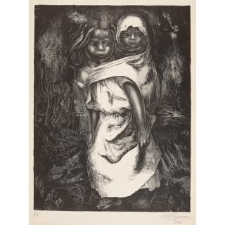 David Alfaro Siqueiros - Dos Niños