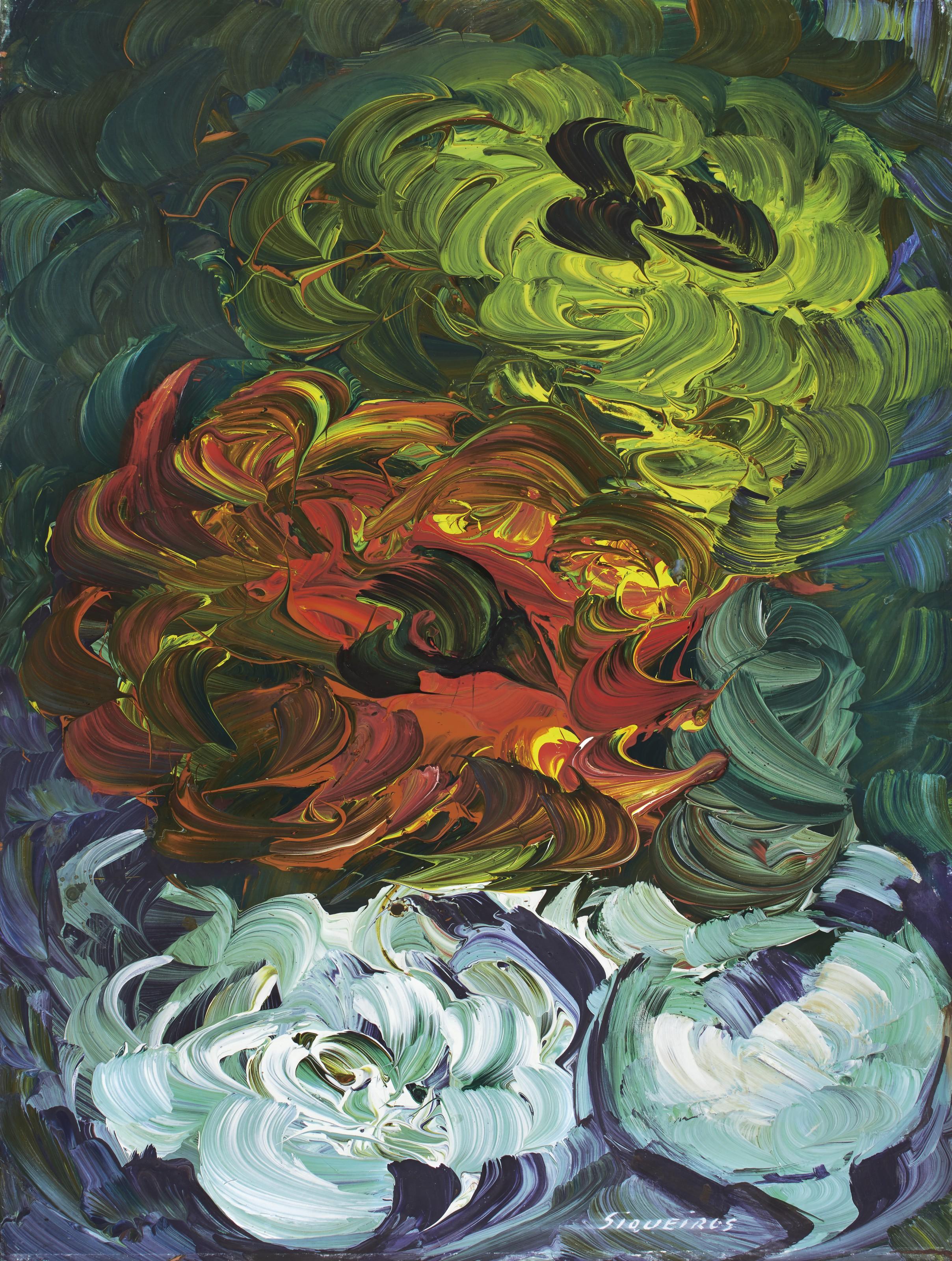 David Alfaro Siqueiros - ¿Flores, Si, y No?