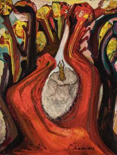 David Alfaro Siqueiros - Kaktos (Cactáceas)