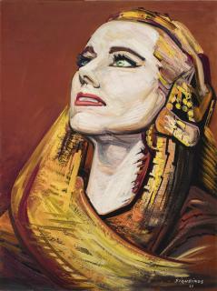 David Álfaro Siqueiros - La Mujer De La Nieve (Portrait Of Teresa Alfaro Siqueiros De Prieto As Iztaccíhuatl) 