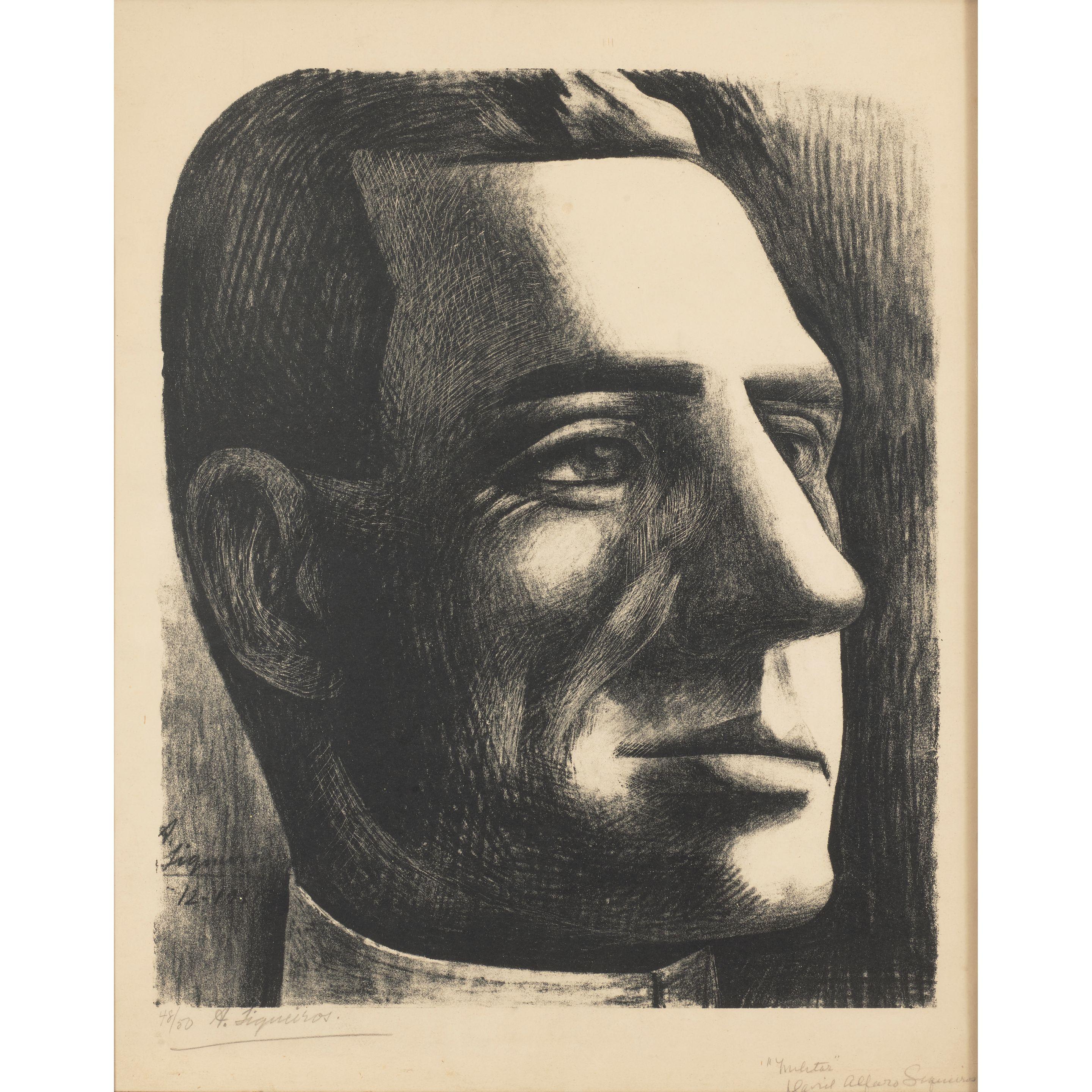 David Alfaro Siqueiros - Soldier (Militar)