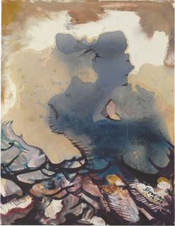 David Alfaro Siqueiros - Study for the Mural \