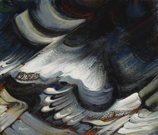 David Alfaro Siqueiros - Untitled (Circa 1960) 