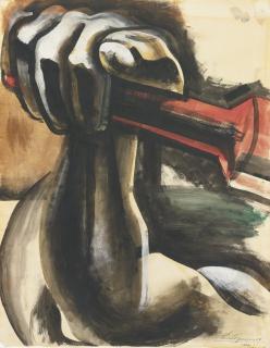 David Alfaro Siqueiros - Untitled (Study)