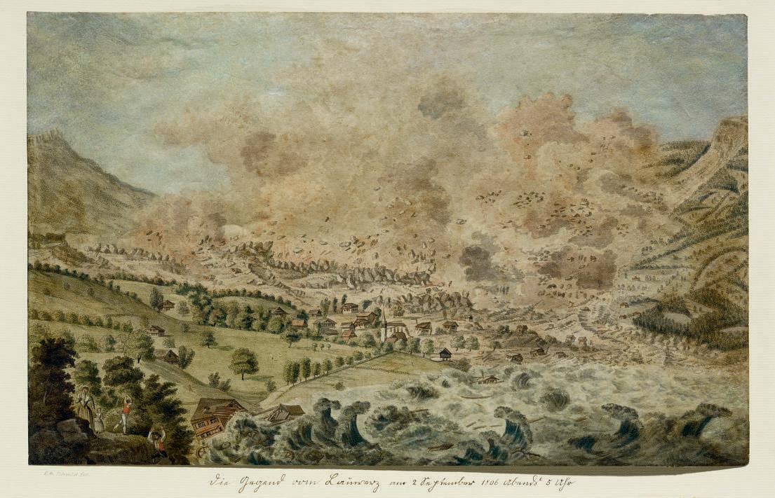 David Alois Schmid - Der Bergsturz von Goldau