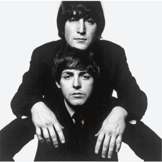 David Bailey - Double Portrait Of John Lennon & Paul Mccartney, C. 1969