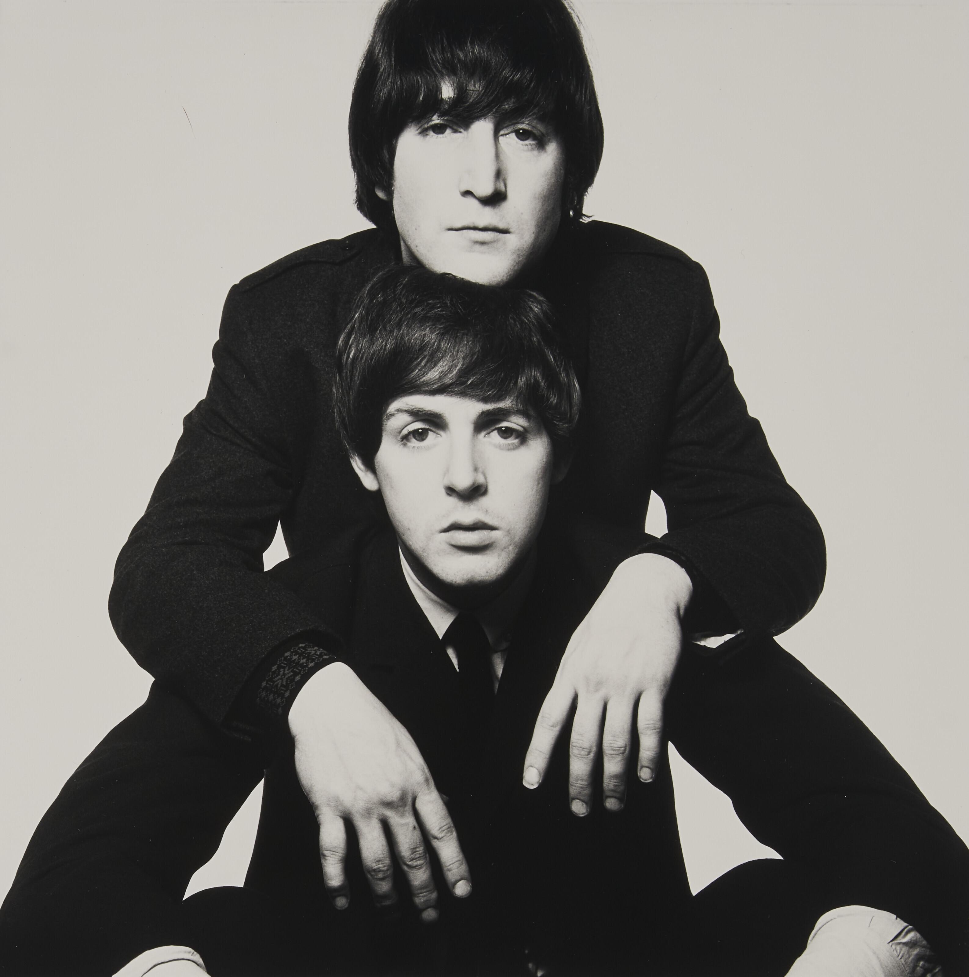 David Bailey - John Lennon and Paul McCartney, 1965