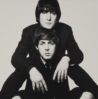 David Bailey - John Lennon and Paul McCartney, 1965