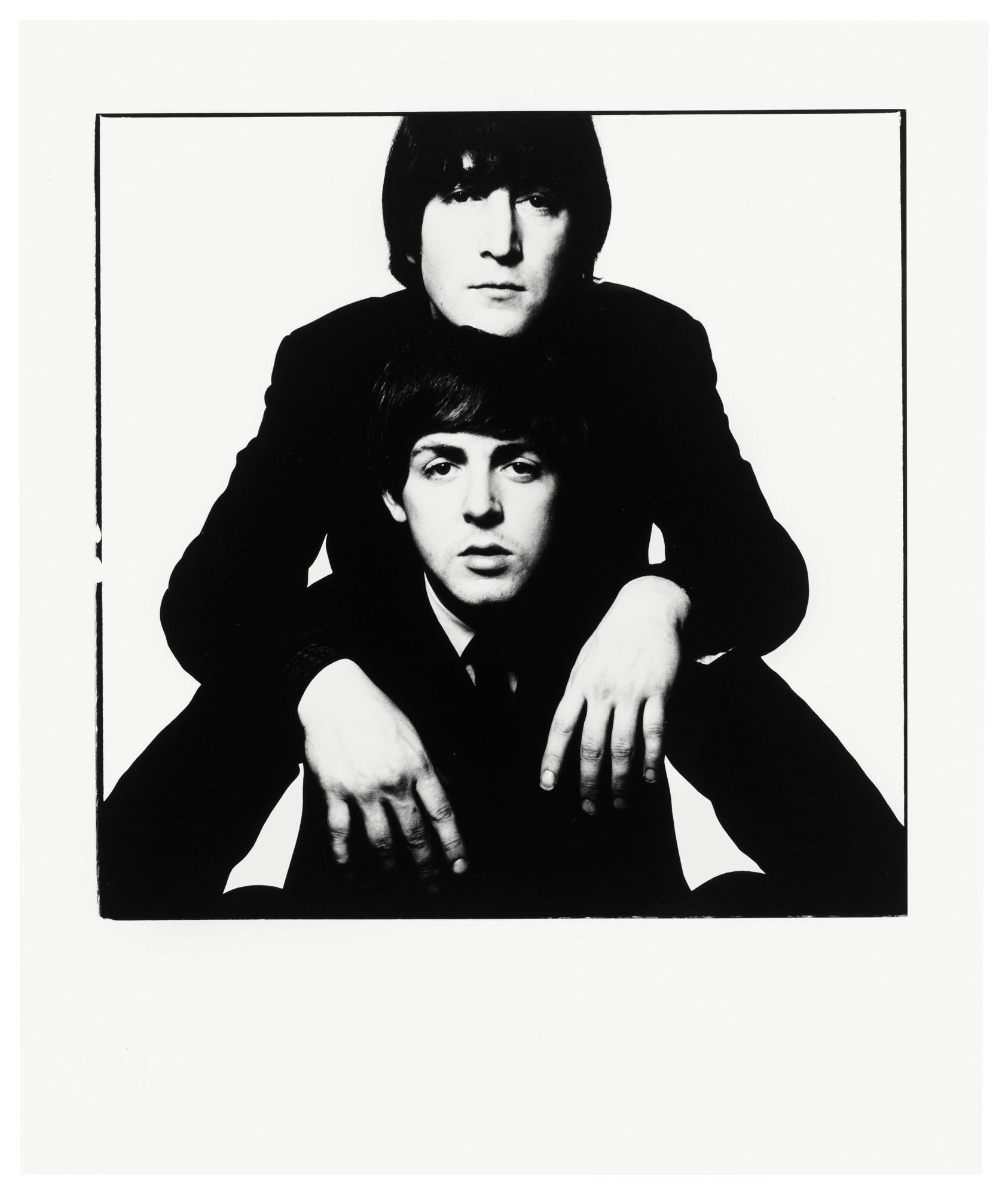 David Bailey - John Lennon and Paul McCartney