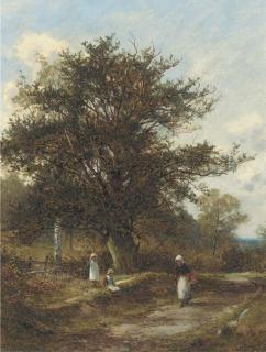 David Bates - Children on a wayside