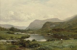 David Bates - Early morning on the Lledr