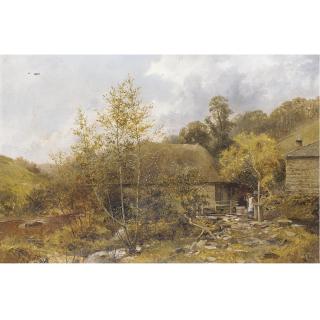David Bates - Mill On The Inny, Cornwall