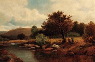 David Bates - On the Llugwy, Wales