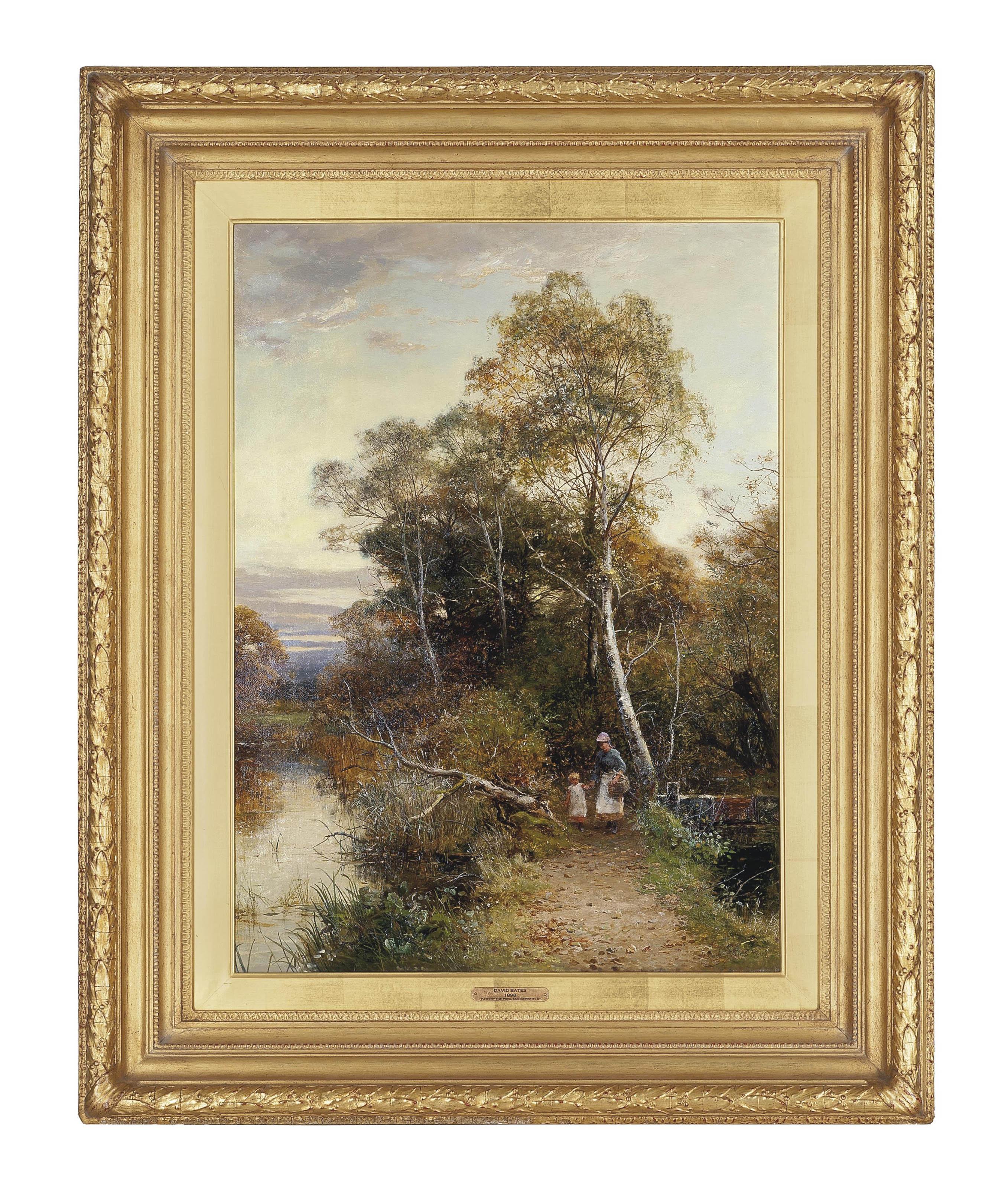 David Bates - Path By The Pool, Madresfield