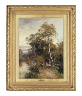 David Bates - Path By The Pool, Madresfield