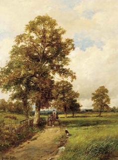 David Bates - The road through the meadows