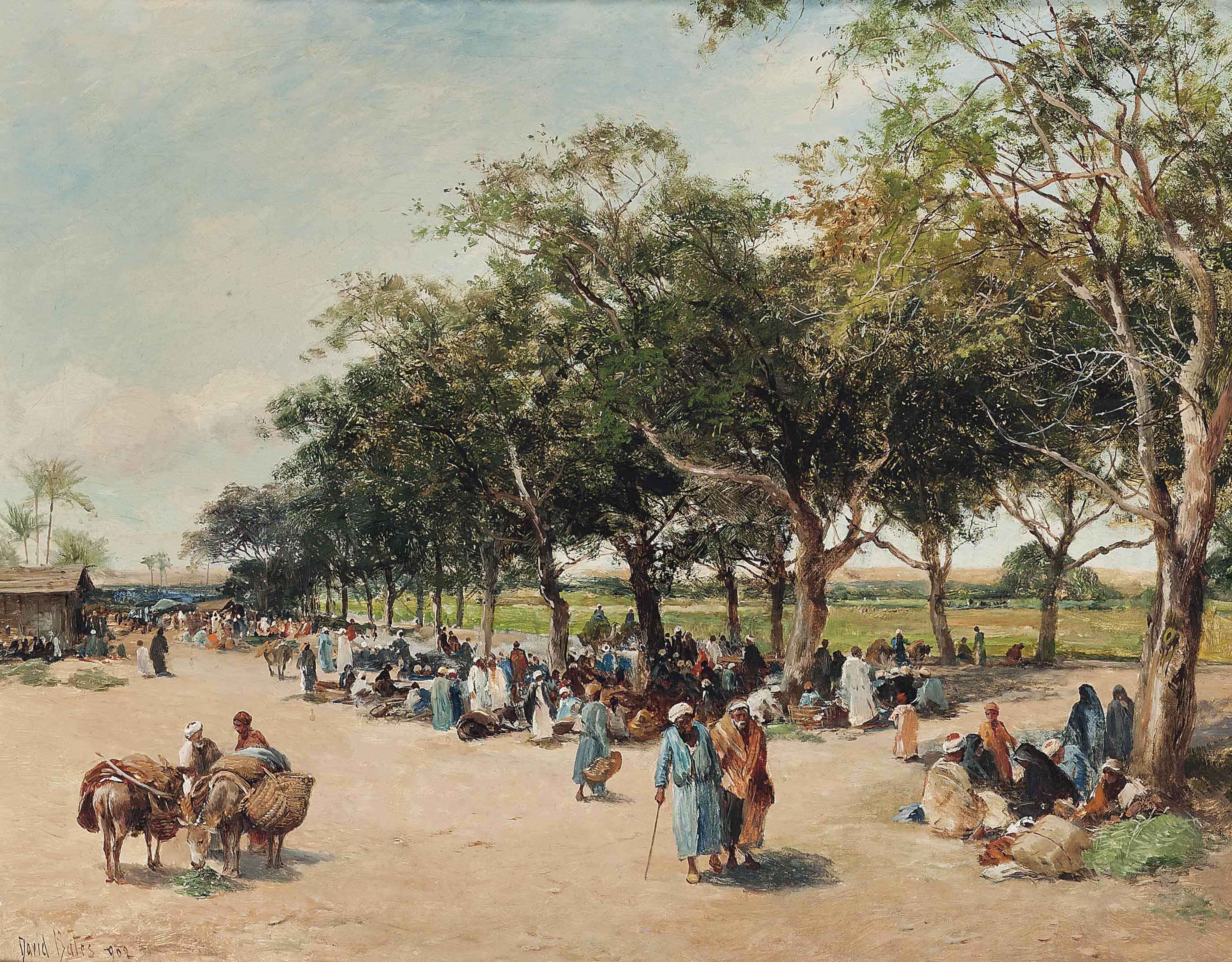 David Bates - The Road To The Pyramids, Cairo
