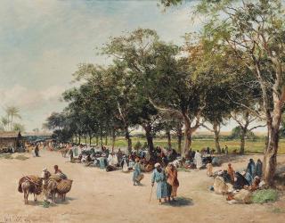 David Bates - The Road To The Pyramids, Cairo