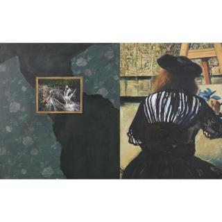 David Bierk - An Artist In His Studio; Sault Ste-Marie Waterfall; To Vermeer