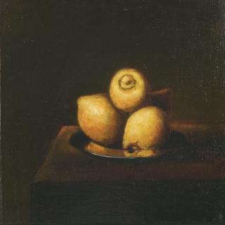 David Bierk - Still Life Fragment, After Zurbaran