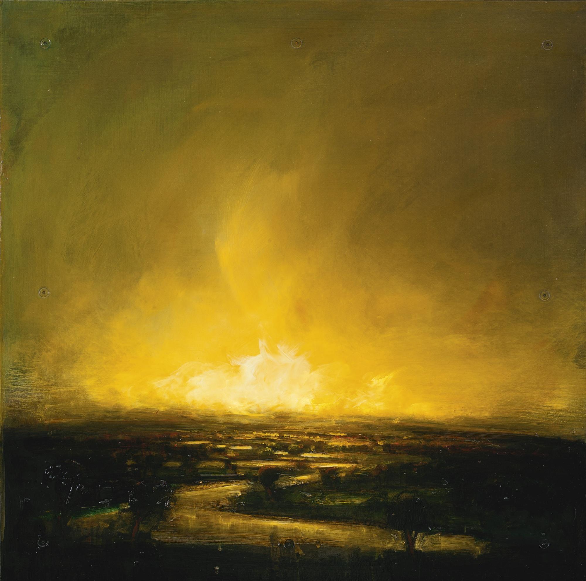 David Bierk - Vertical Cloud Study #2, Catskill Midday