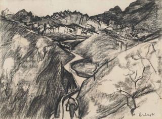 David Bomberg - Álora, Andalucía