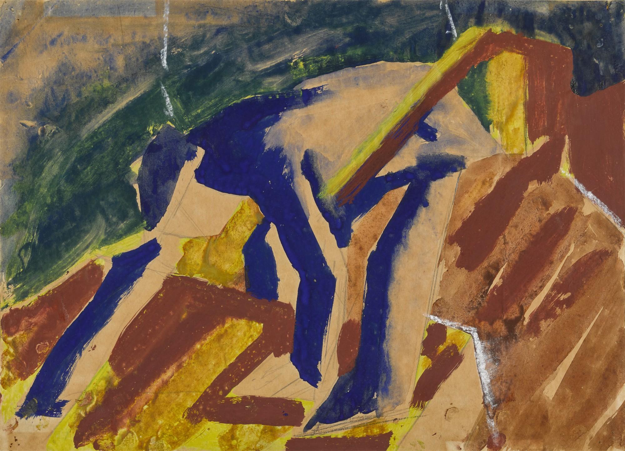 David Bomberg - Bargee Figure